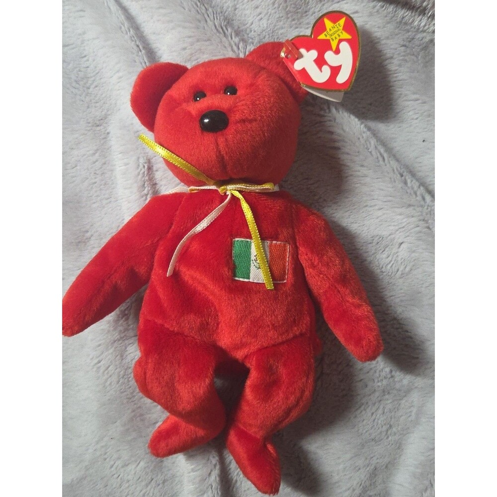 Ty Beanie Baby Osito the Mexican Bear – USA Exclusive 1999 8.5" Plush
